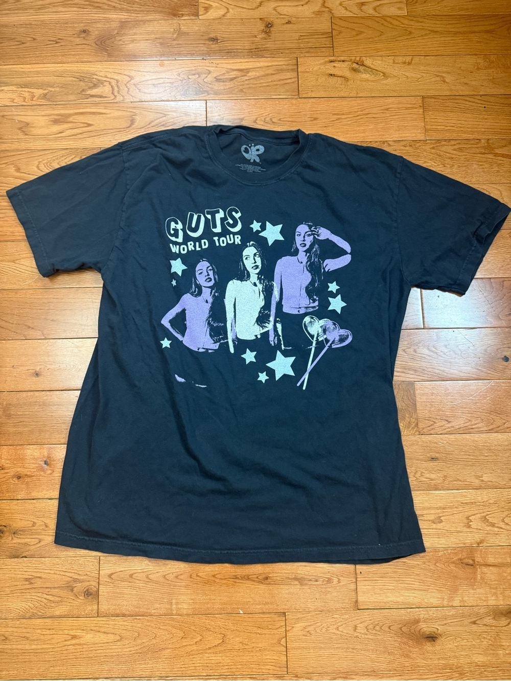 Olivia Rodrigo Guts World Tour Lollypop Date Back T-Shirt